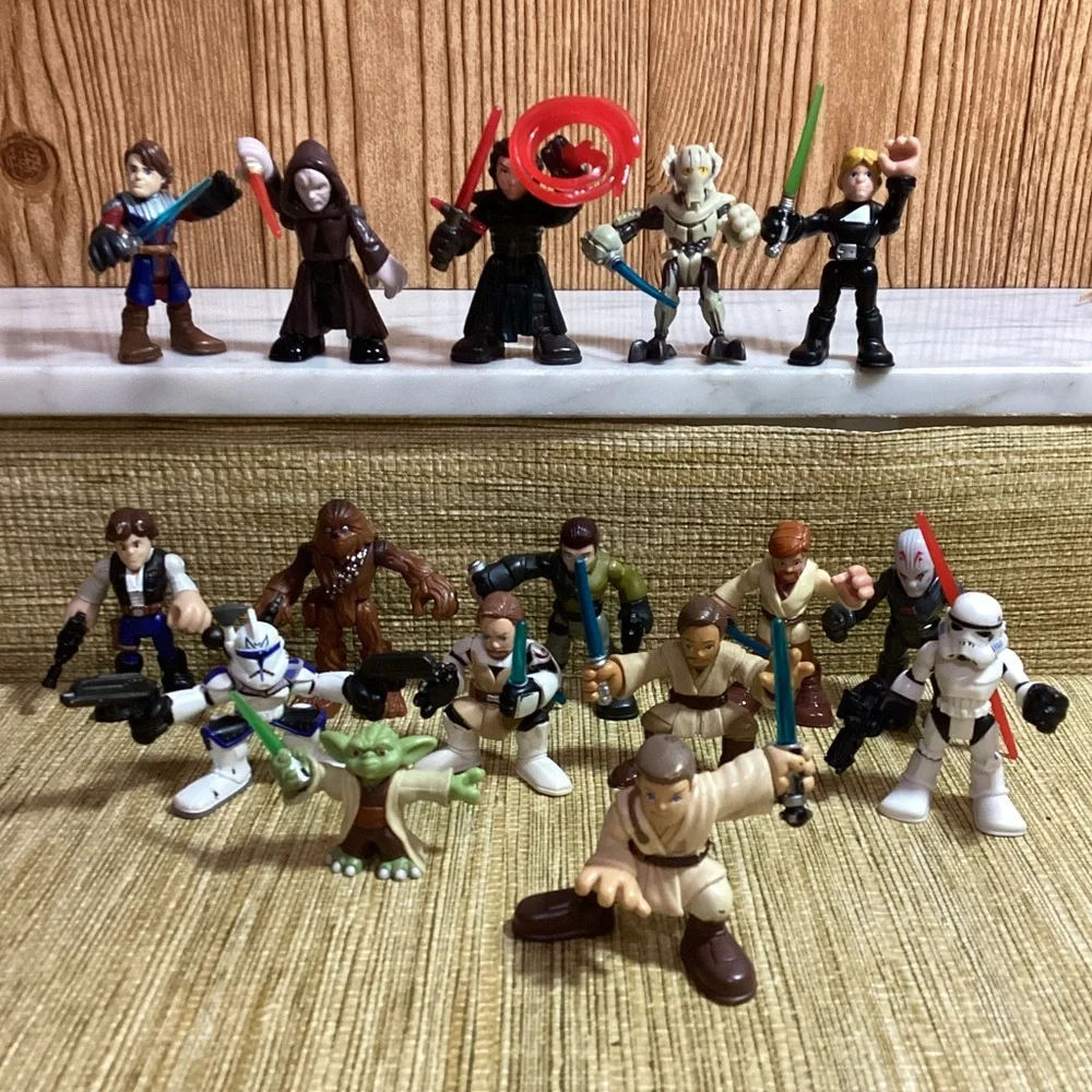 Star Wars Action Figure Set - Multicolor lot of 16